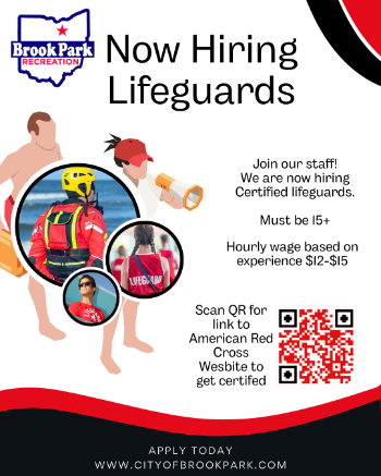 Now Hiring Lifeguards